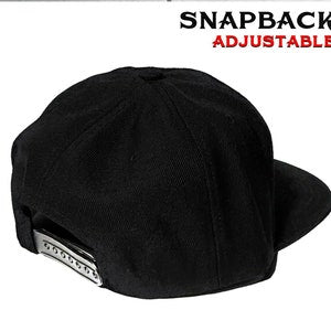 Compton Embroidered Snapback Cap: Retro Hip Hop Style