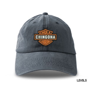 CHULA CHINGONA CABRONA Dad Hat Embroidered Baseball Cap Adjustable Buckle Baseball Cap El Tri Color