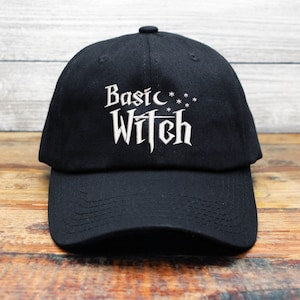 Drink Up Witches Embroidered Baseball Cap Adjustable Buckle Everyday Is Halloween Fall Season
