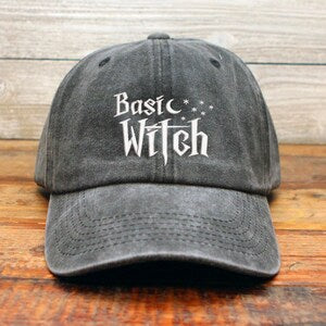 Drink Up Witches Embroidered Baseball Cap Adjustable Buckle Everyday Is Halloween Fall Season