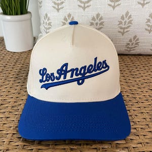 Los Angeles Embroidered Premium Cotton Blend Snapback Baseball Cap | LA Vacation Los Angeles Baseball