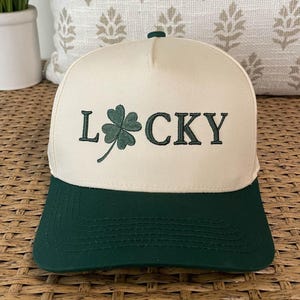 Embroidered 4 Leaf Clover Snapback Baseball Cap - Luck Of the Irish