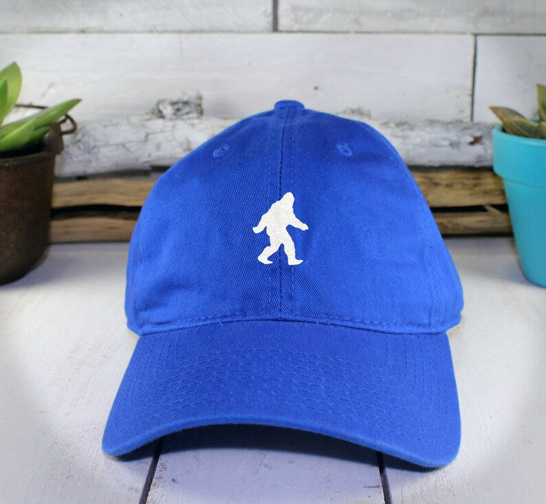 Bigfoot Dad Hat Embroidered Yeti Sasquatch