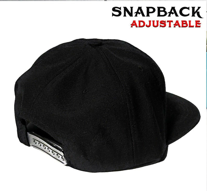 Compton Embroidered Snapback Cap: Retro Hip Hop Style