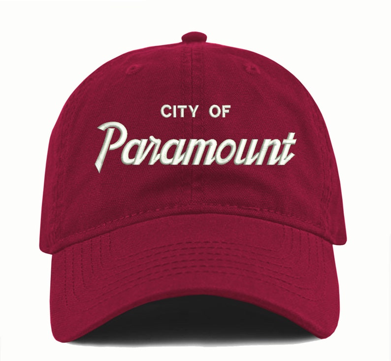 City of Paramount Dad Hat: Retro Embroidered Cap
