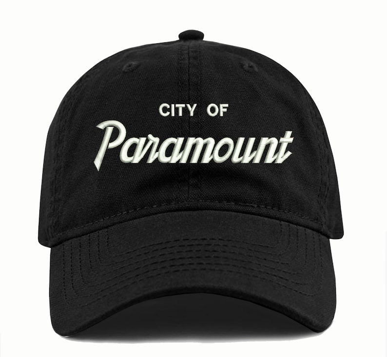 City of Paramount Dad Hat: Retro Embroidered Cap