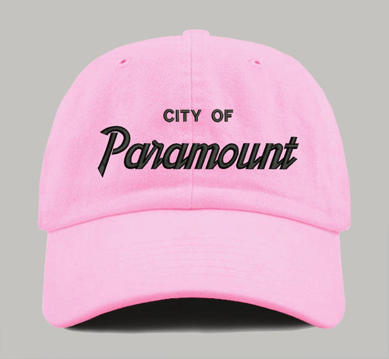City of Paramount Dad Hat: Retro Embroidered Cap