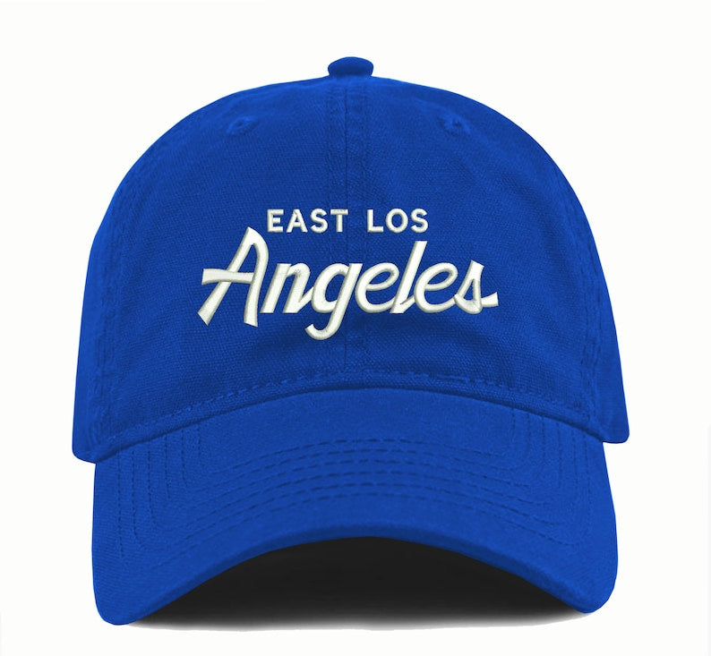 East Los Angeles Dad Hat: Embroidered Retro Cali Cap