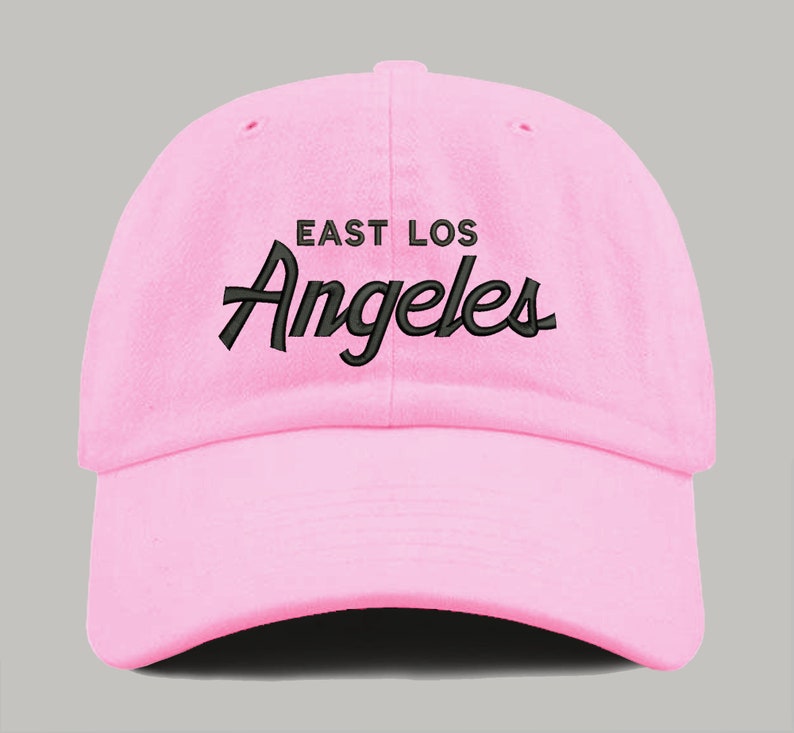 East Los Angeles Dad Hat: Embroidered Retro Cali Cap