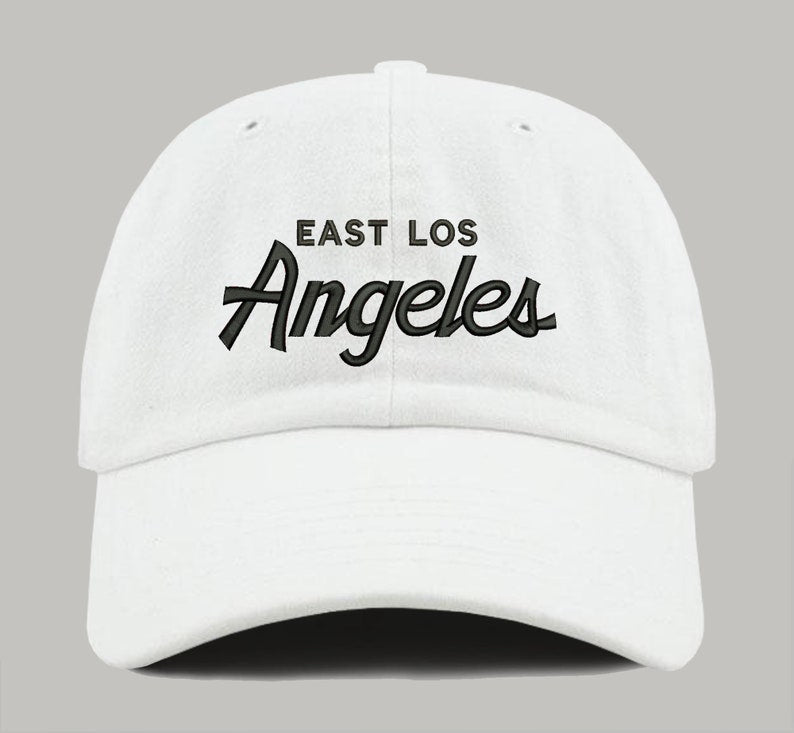 East Los Angeles Dad Hat: Embroidered Retro Cali Cap