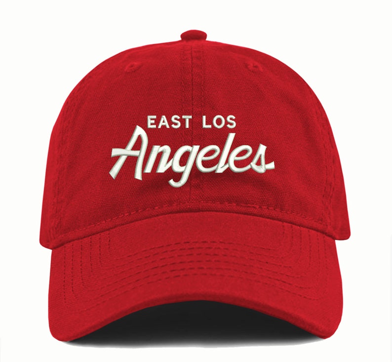 East Los Angeles Dad Hat: Embroidered Retro Cali Cap