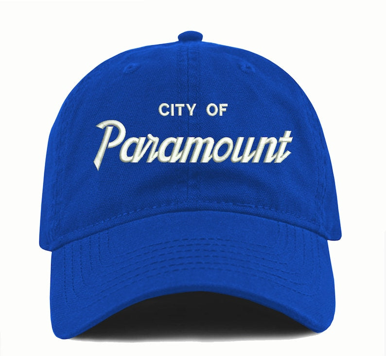 City of Paramount Dad Hat: Retro Embroidered Cap