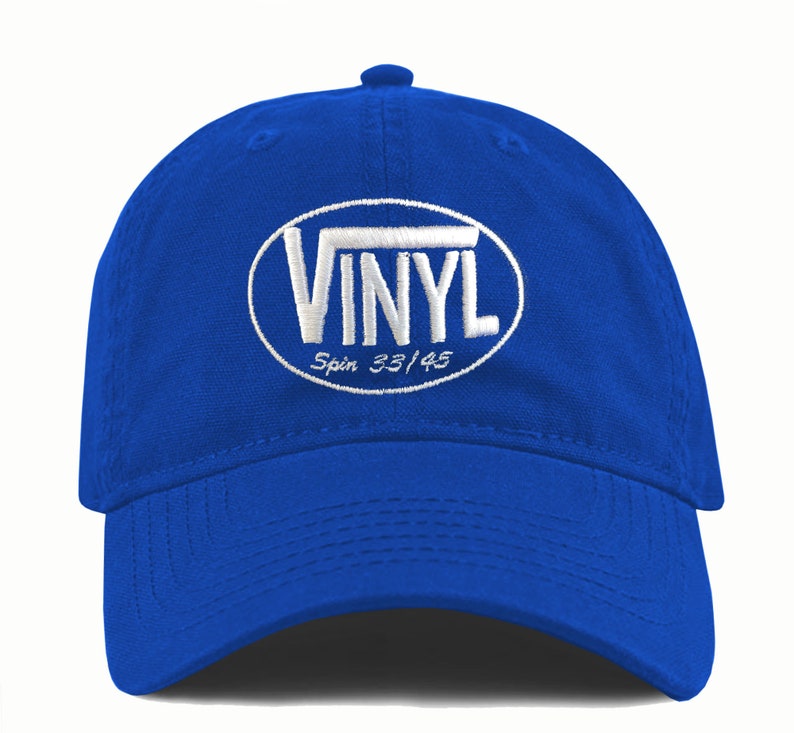Vinyl Dad Hat Embroidered Unisex Retro Style Classic Dj Hip HopRecord collector