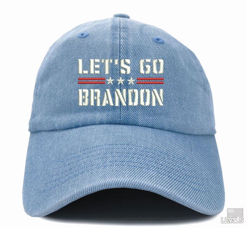 Let's Go Brandon Dad Hat: Embroidered Cotton Baseball Cap