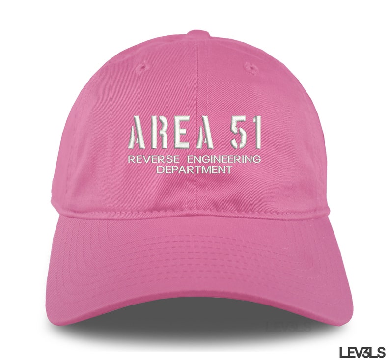 Area 51 Reverse Engineering Department Dad Hat Embroidered Baseball Unisex Cap Alien