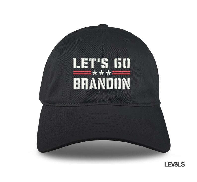 Let's Go Brandon Dad Hat: Embroidered Cotton Baseball Cap