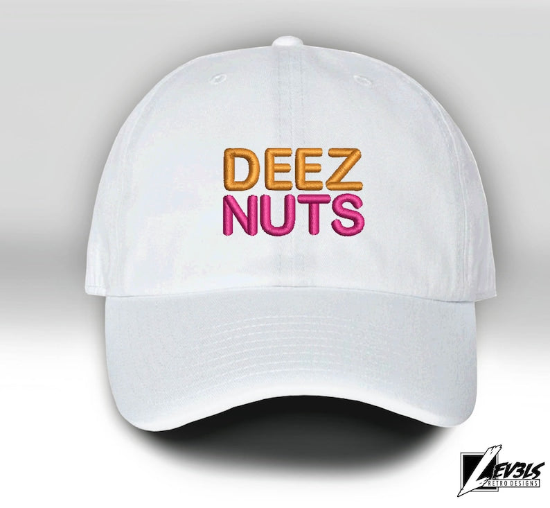 DEEZ NUTS Embroidered Dad Hat - Adjustable Baseball Cap