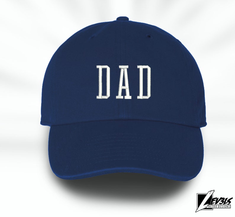 Dad Embroidered Baseball Unisex Cap Low Profile Adjustable Dad Hat