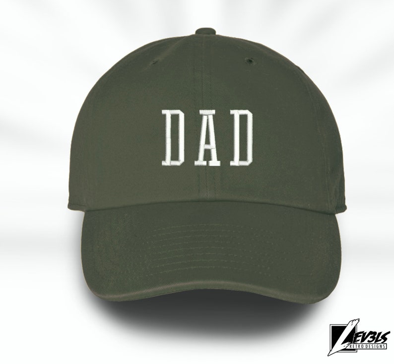 Dad Embroidered Baseball Unisex Cap Low Profile Adjustable Dad Hat