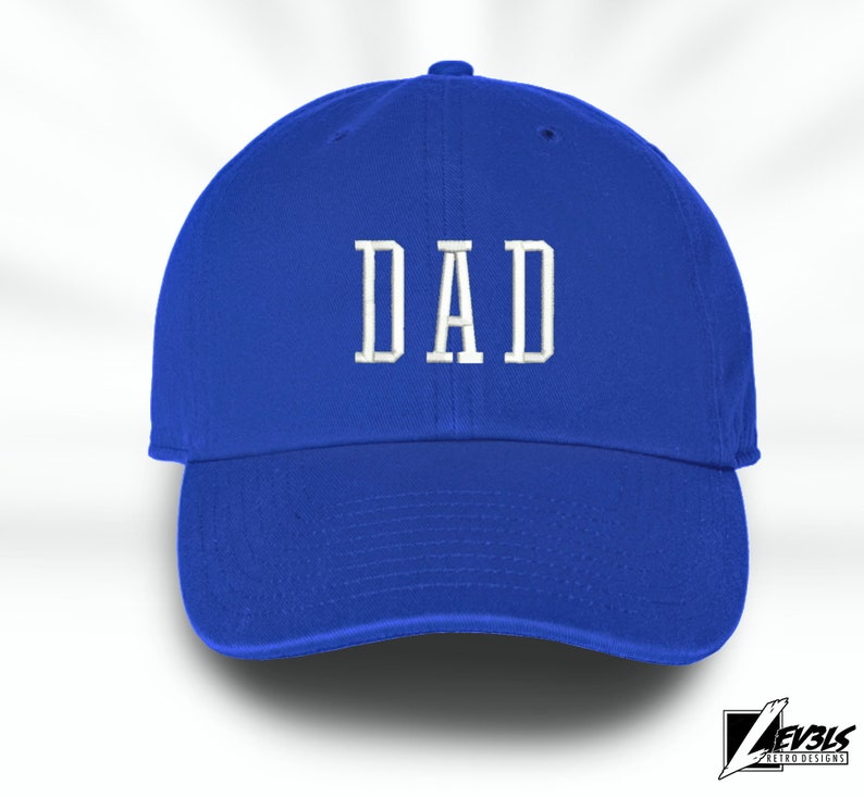 Dad Embroidered Baseball Unisex Cap Low Profile Adjustable Dad Hat