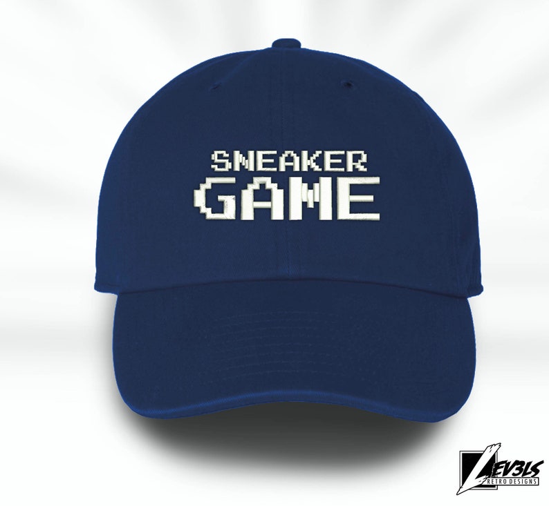 SNEAKER GAME Embroidered Adjustable Baseball Cap Dad Hat Sneaker Culture