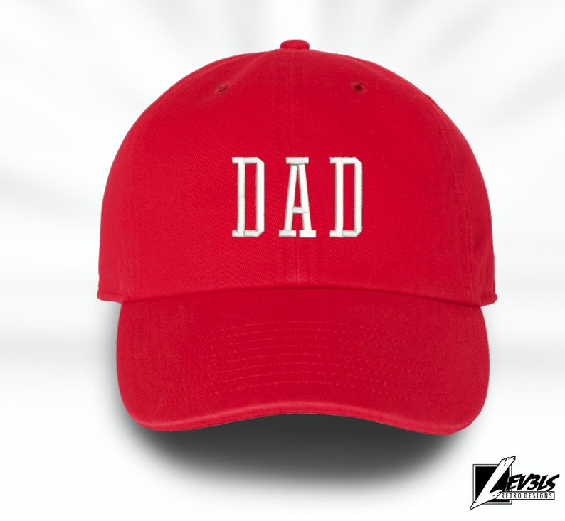 Dad Embroidered Baseball Unisex Cap Low Profile Adjustable Dad Hat