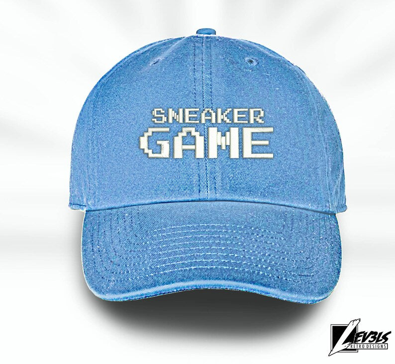 SNEAKER GAME Embroidered Adjustable Baseball Cap Dad Hat Sneaker Culture