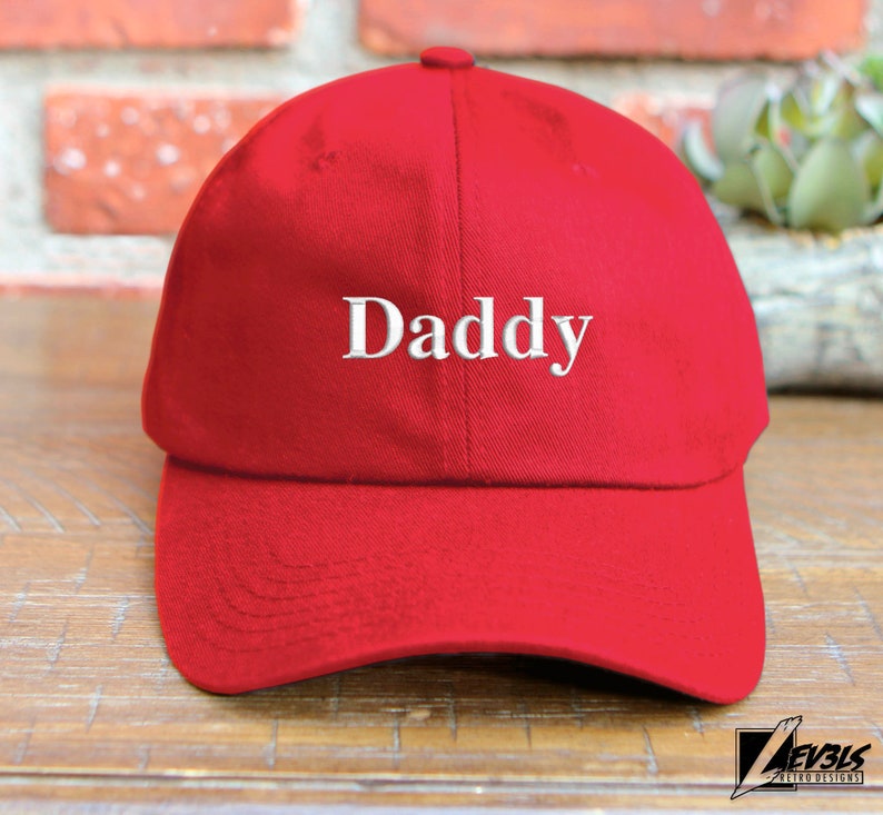 Daddy Embroidered Baseball Cap | Low Profile Dad Hat | Papi