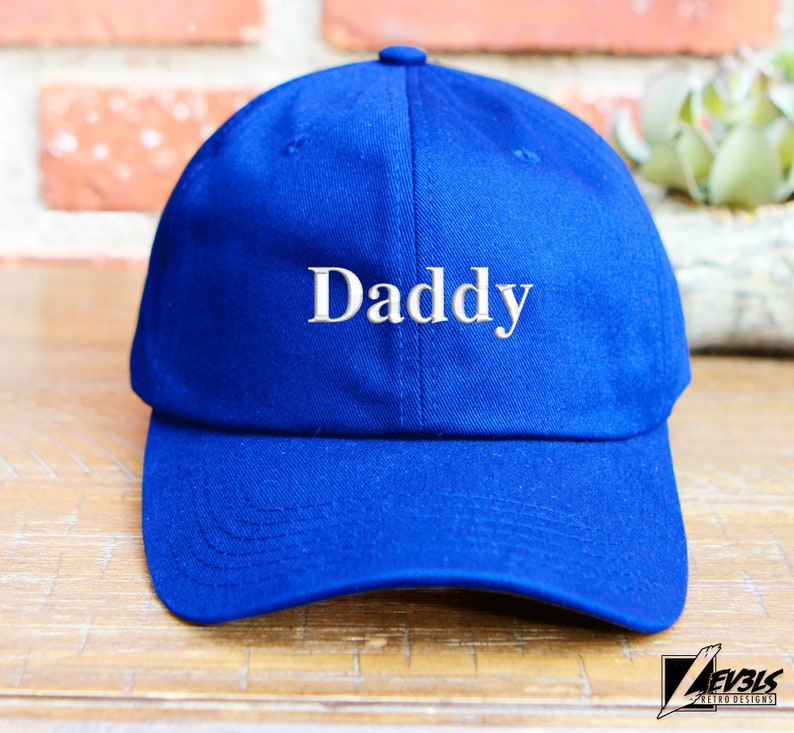 Daddy Embroidered Baseball Cap | Low Profile Dad Hat | Papi