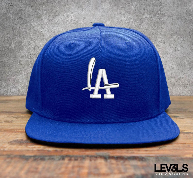 LA Barbers Embroidered Snapback Cap | Barber Shop Cap