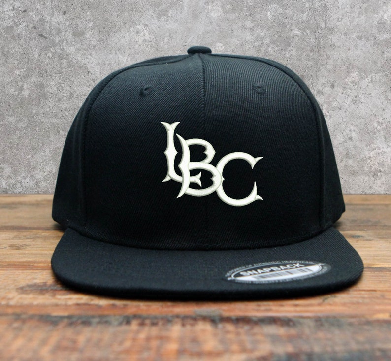 LBC Embroidered Snapback Cap | Long Beach Cali |
