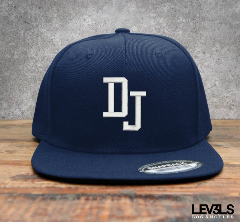 DJ Embroidered Snapback Cap | Dee Jay Cap | Selecta | Disc Jockey