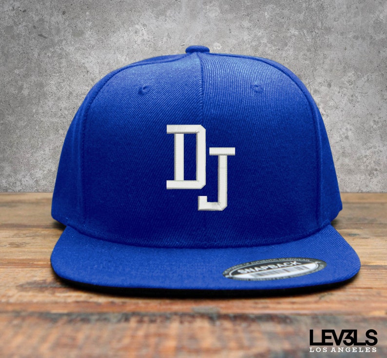 DJ Embroidered Snapback Cap | Dee Jay Cap | Selecta | Disc Jockey