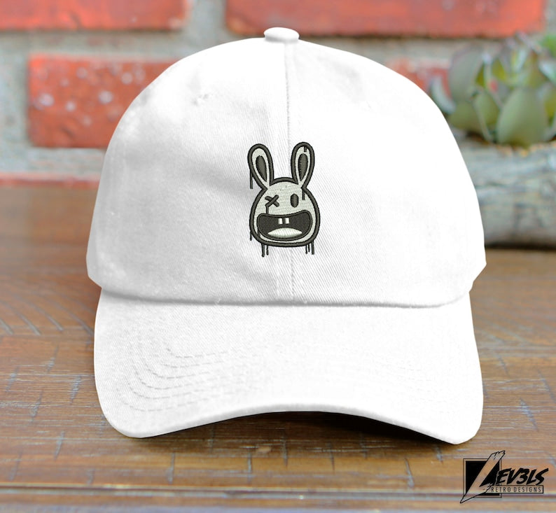 RABBIT DRIP Dad Hat Embroidered Baseball Unisex Cap Dripping Bunny