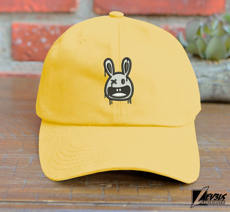 RABBIT DRIP Dad Hat Embroidered Baseball Unisex Cap Dripping Bunny