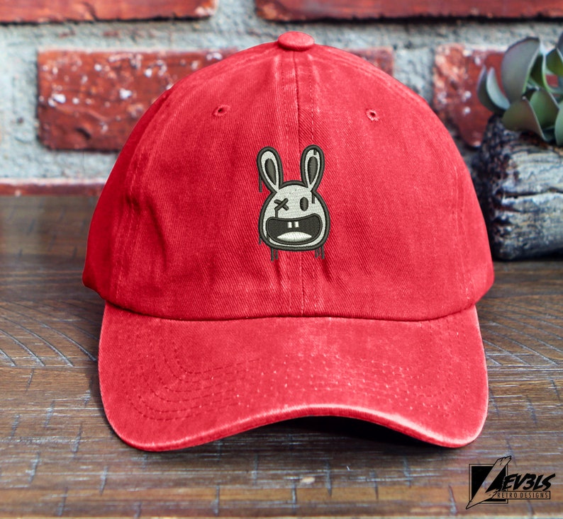 RABBIT DRIP Dad Hat Embroidered Baseball Unisex Cap Dripping Bunny