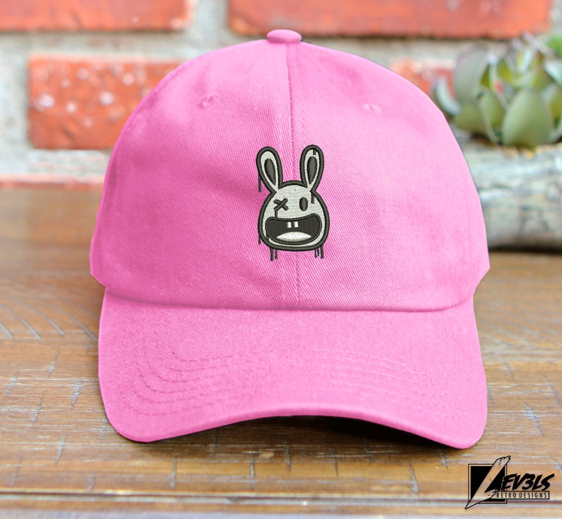RABBIT DRIP Dad Hat Embroidered Baseball Unisex Cap Dripping Bunny