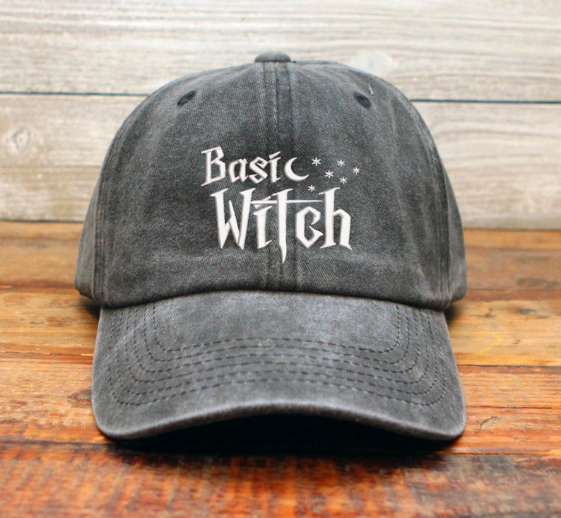 Drink Up Witches Embroidered Baseball Cap Adjustable Buckle Everyday Is Halloween Fall Season