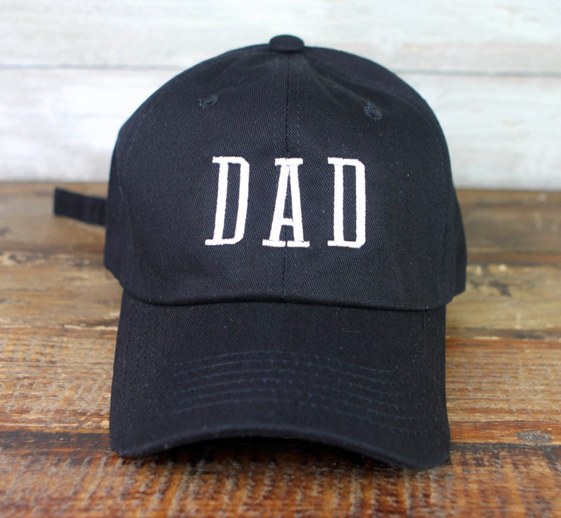 Dad Embroidered Baseball Unisex Cap Low Profile Adjustable Dad Hat