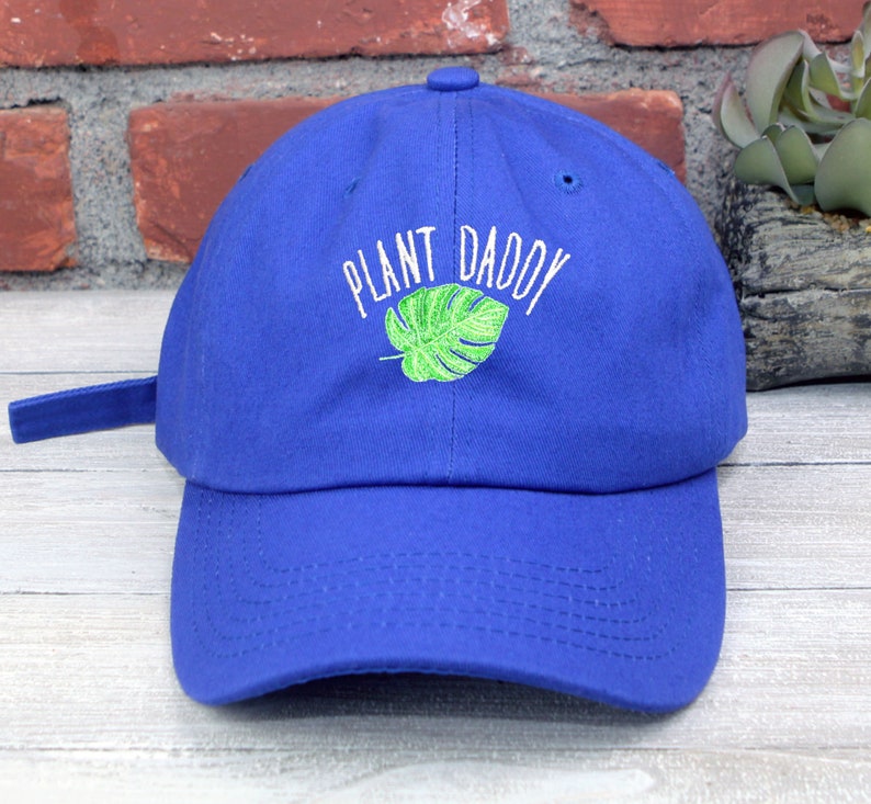 Plant Daddy Embroidered Dad Hat - Plant Lover Baseball Cap