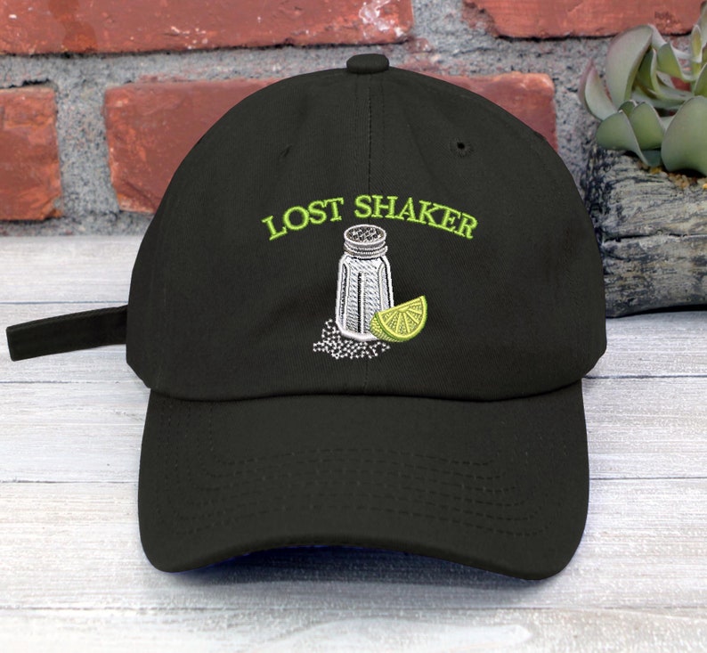 Lost Shaker Of Salt | Embroidered | Unconstructed Baseball Cap | Salt Lime Frozen Concoction