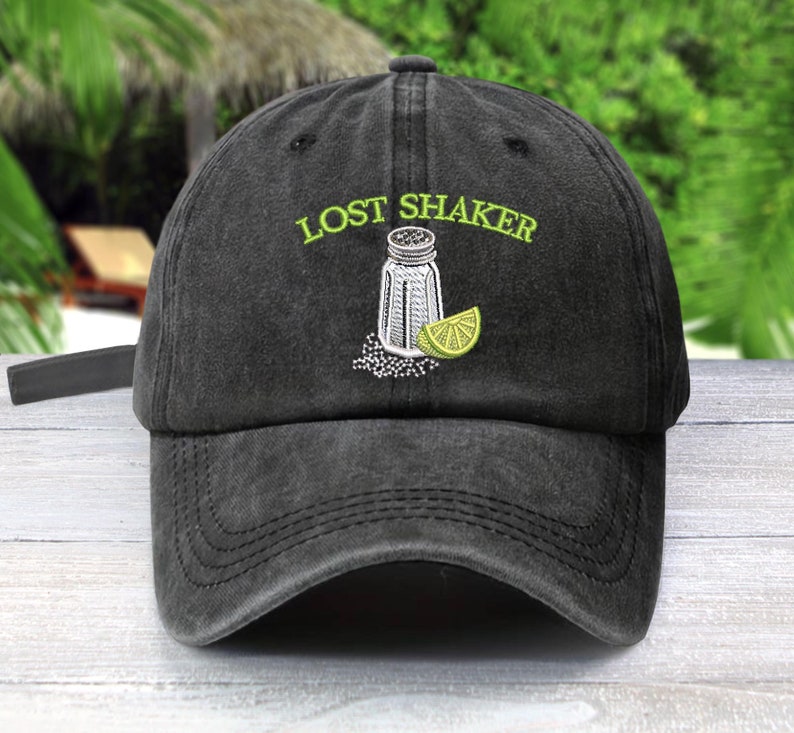 Lost Shaker Of Salt | Embroidered | Unconstructed Baseball Cap | Salt Lime Frozen Concoction