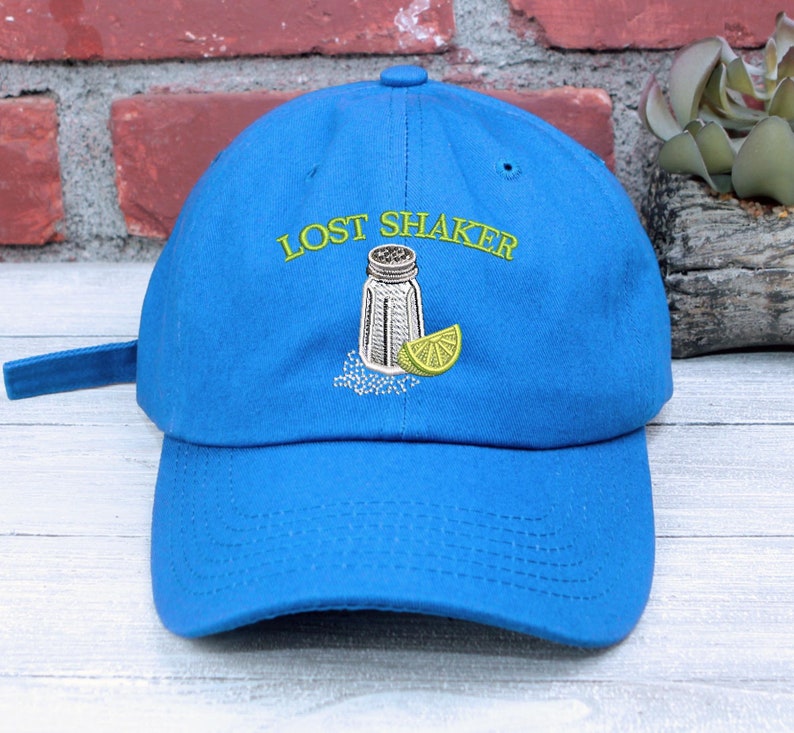Lost Shaker Of Salt | Embroidered | Unconstructed Baseball Cap | Salt Lime Frozen Concoction