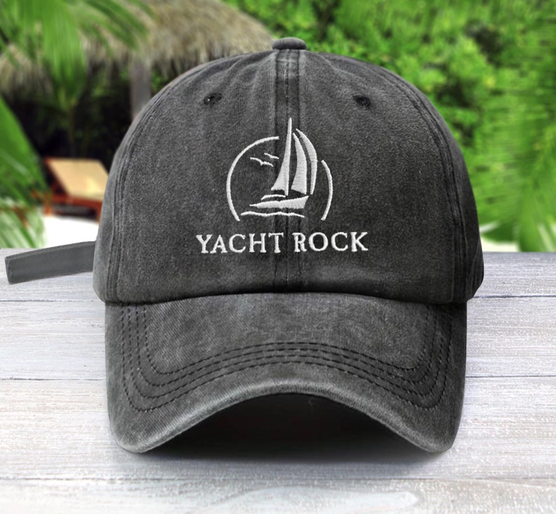 Yacht Rock | Embroidered | Unconstructed Baseball Cap | DJ Music Lover Cap