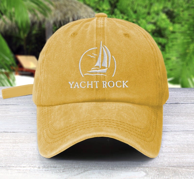 Yacht Rock | Embroidered | Unconstructed Baseball Cap | DJ Music Lover Cap