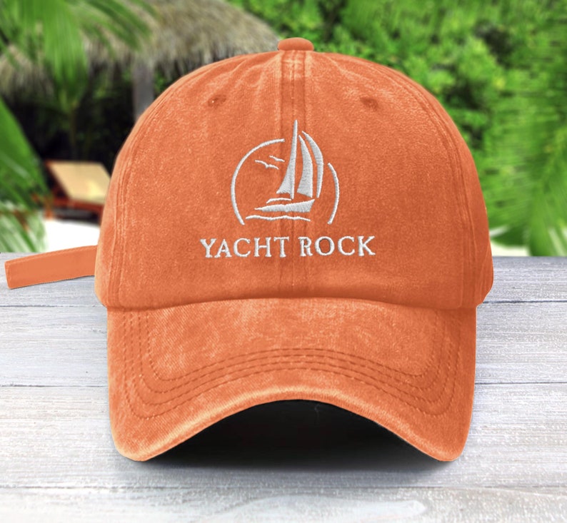 Yacht Rock | Embroidered | Unconstructed Baseball Cap | DJ Music Lover Cap
