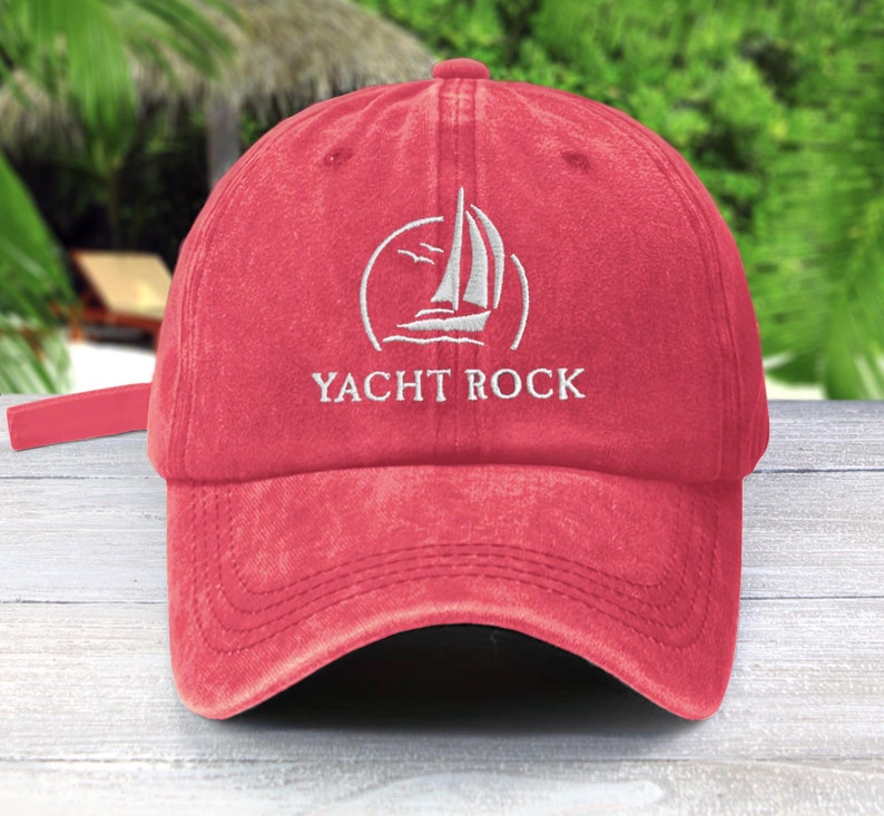 Yacht Rock | Embroidered | Unconstructed Baseball Cap | DJ Music Lover Cap