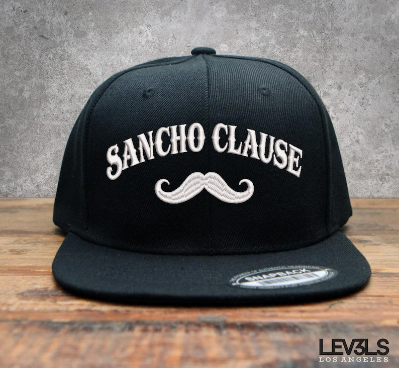 Sancho Clause Embroidered Snapback Baseball Cap