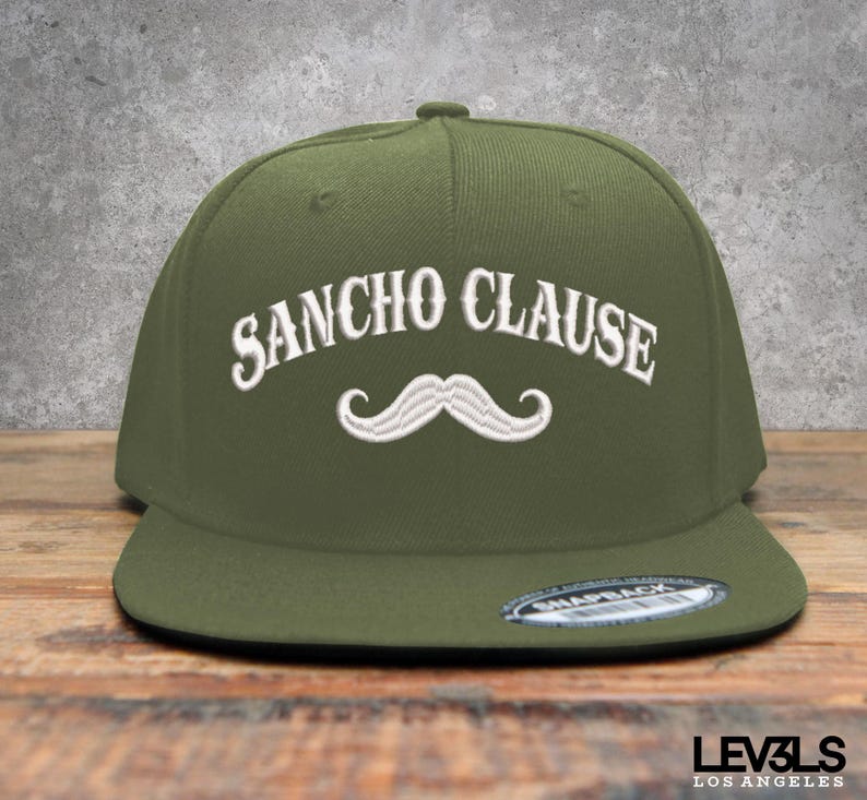 Sancho Clause Embroidered Snapback Baseball Cap