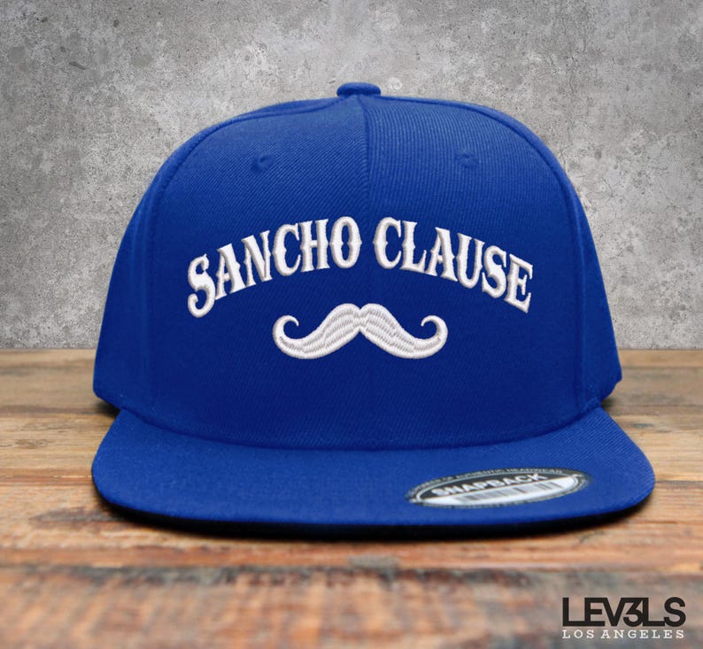 Sancho Clause Embroidered Snapback Baseball Cap